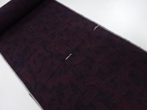 アンティーク　正絹　紬　着尺反物